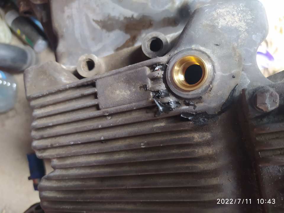 Сорвал резьбу маслосливной пробки в поддоне ! — Alfa Romeo 156, 2 л ...