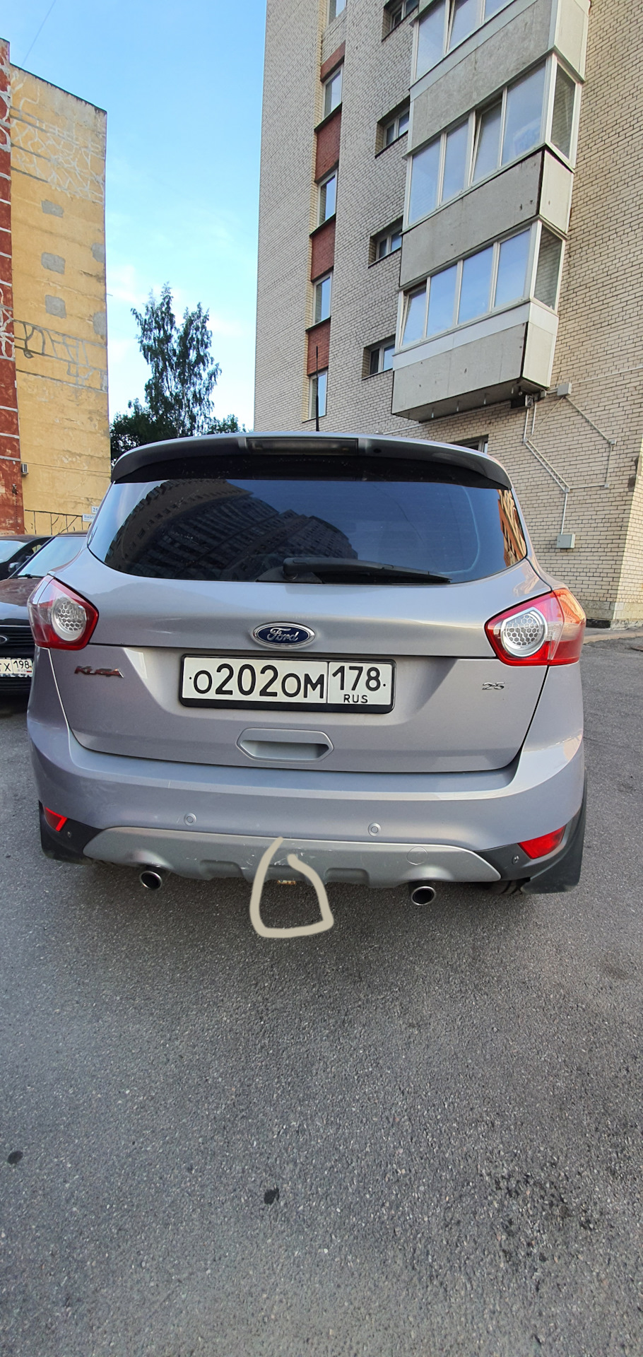 Регистрация авто — Ford Kuga (1G), 2,5 л, 2011 года | страхование | DRIVE2