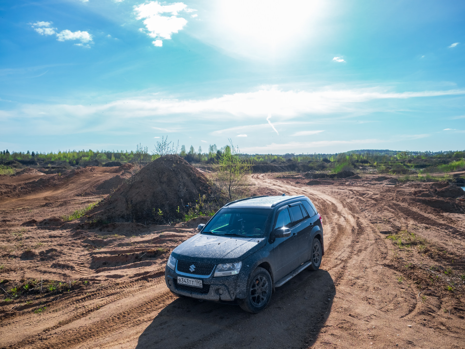 Сычевские дюны — Suzuki Grand Vitara (2G), 2,4 л, 2008 года ...