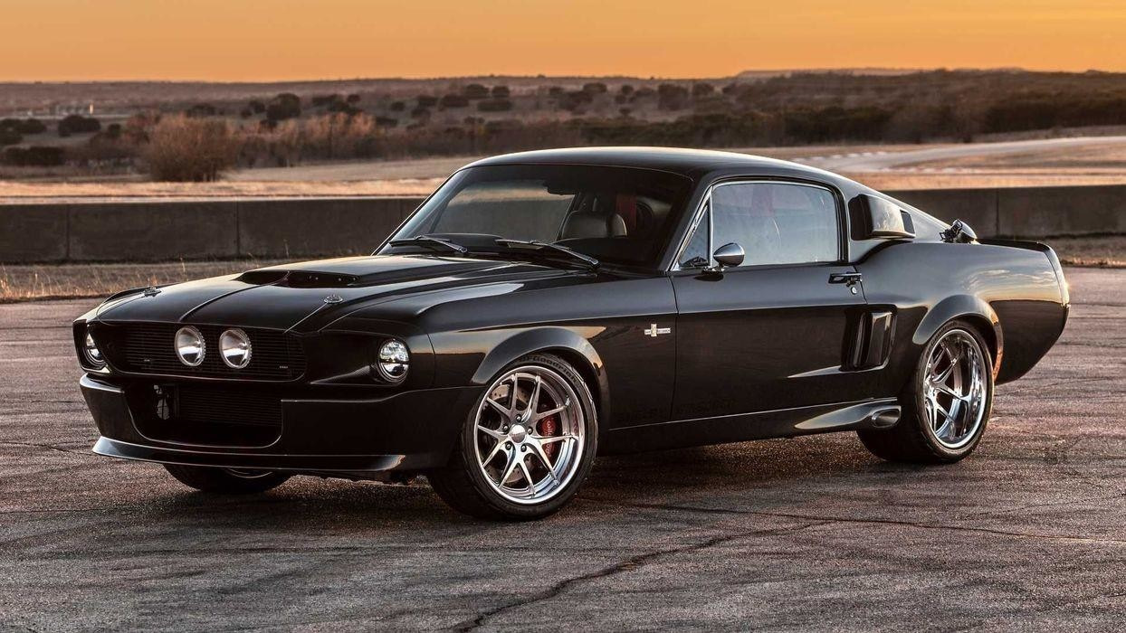 Ford Shelby gt500 ночь