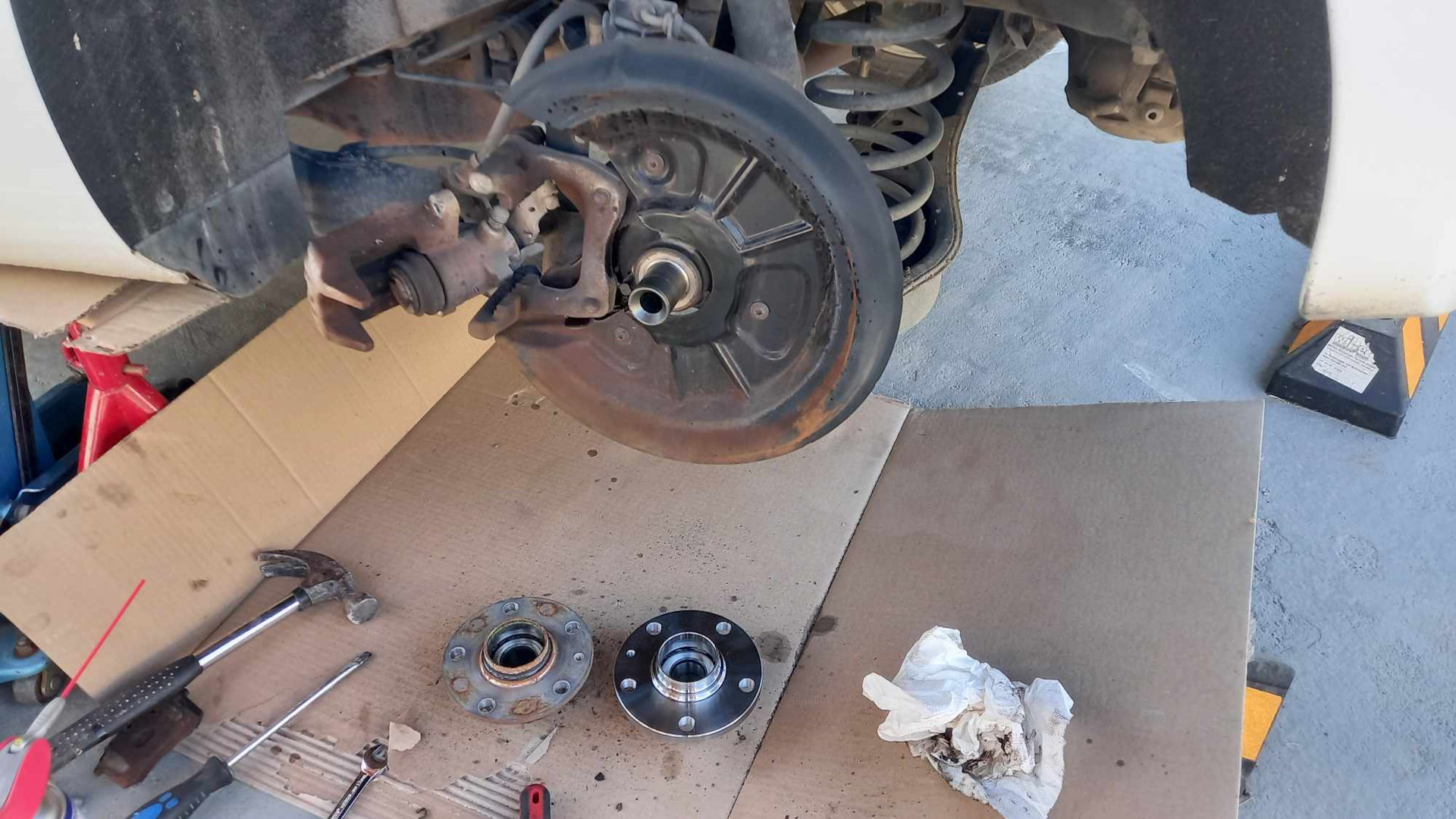 My 15 Problem rear ABS sensor — Volkswagen Golf Mk6, 1,4 л, 2011 года