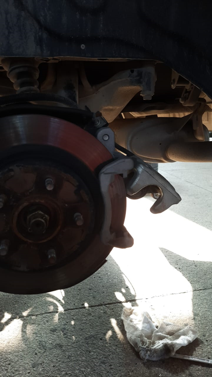 Процесс выполнения работ — Nissan X-Trail III (t32)