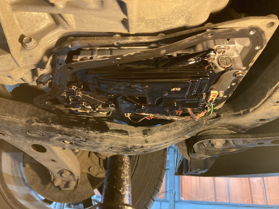 Частичная замена масла в АКПП с фильтром и чисткой поддона — DRIVE2