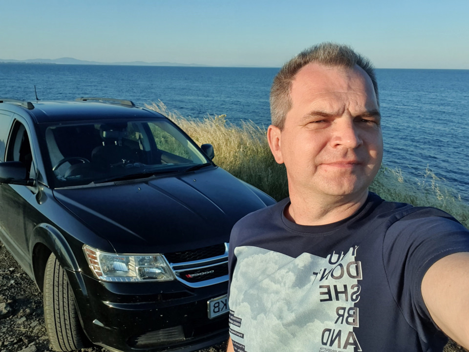 Поездка в Болгарию (дорога обратно) — Dodge Journey, 2,4 л., 2015 года