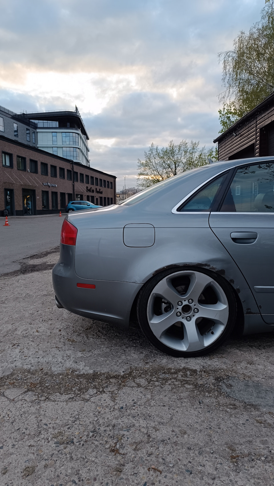 132 style a4 b7 quattro часть 1 — Audi A4 (B7), 2 л, 2006 года | колёсные  диски | DRIVE2