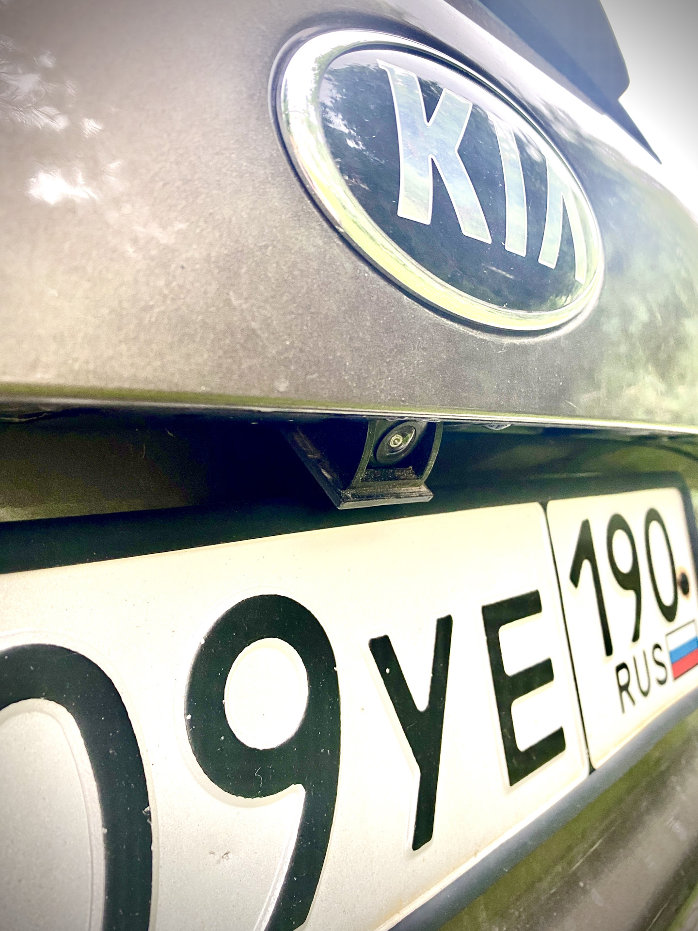 Выдвижная камера заднего вида Kia ceed sw — KIA Ceed SW (2G), 1,6 л ...