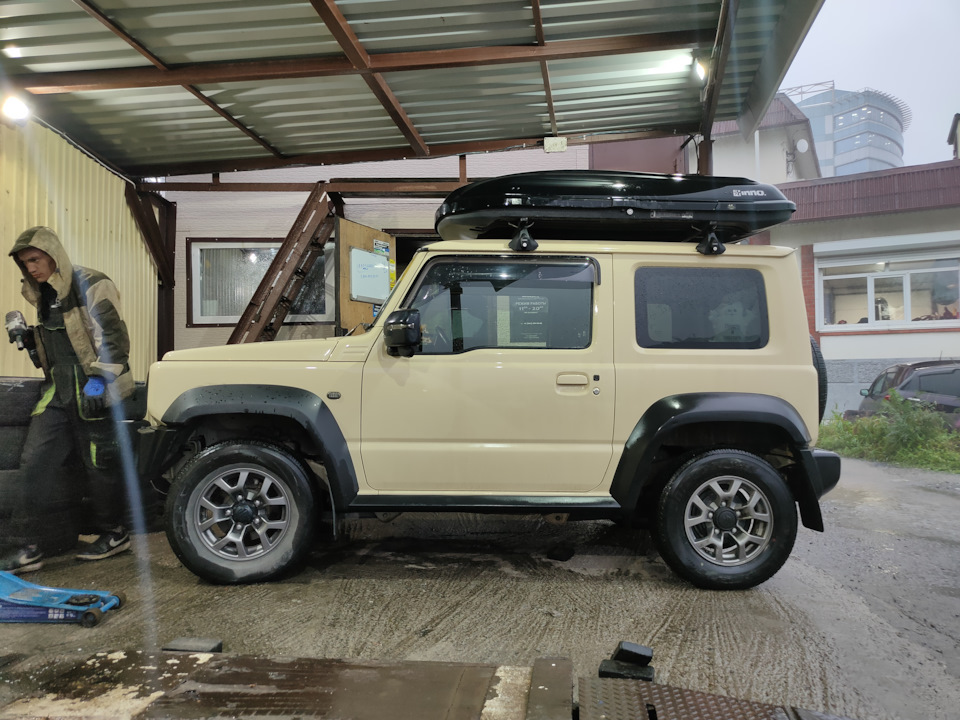 Шины roadcruza 1100 215/75R15 — Suzuki Jimny (4G), 1,5 л, 2018 года ...