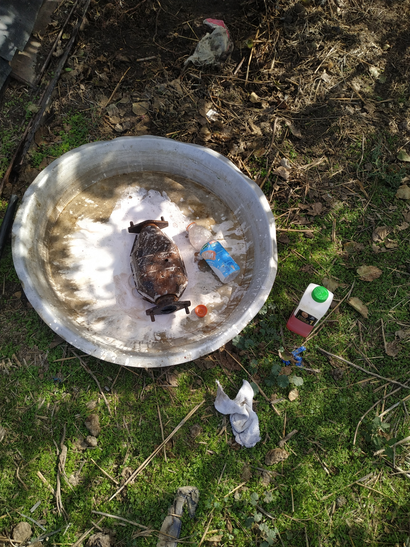 Промывка катализатора (опыт) — KIA Spectra, 1,6 л, 2008 года | своими ...