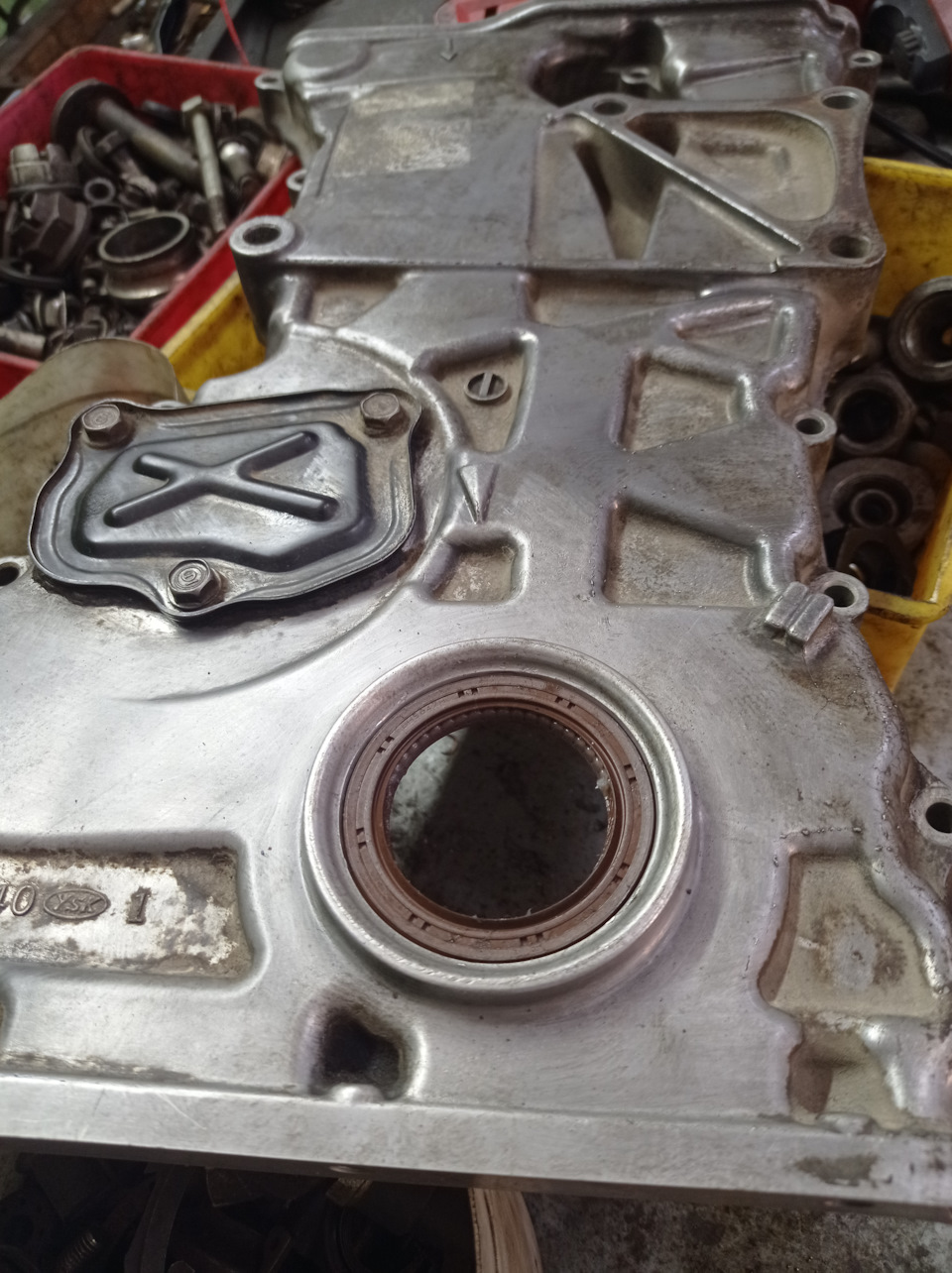 9. Сальник заменил. — Honda Accord (8G)