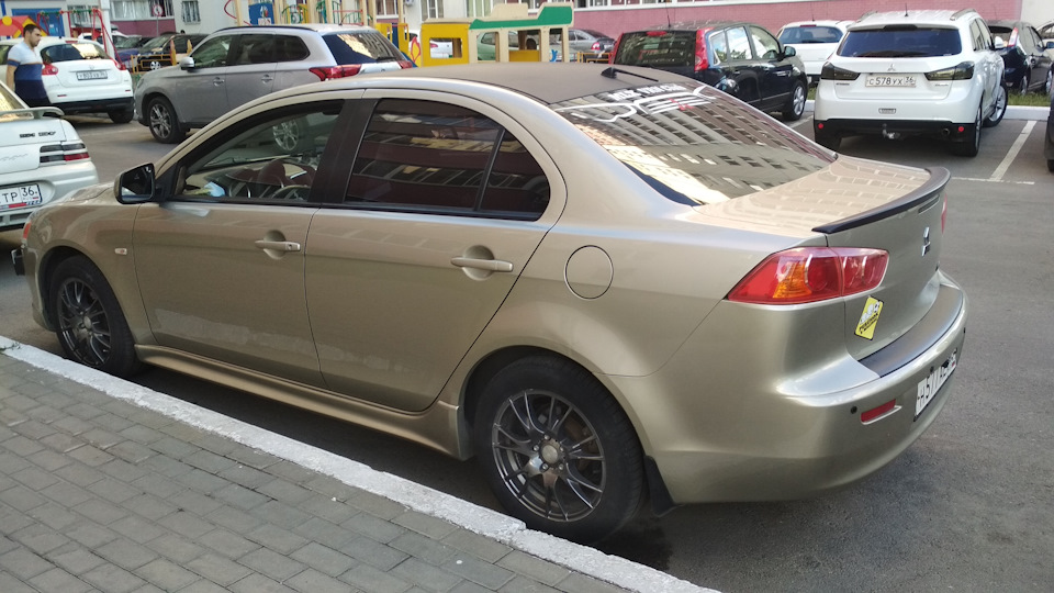 Фото в бортжурнале Mitsubishi Lancer X