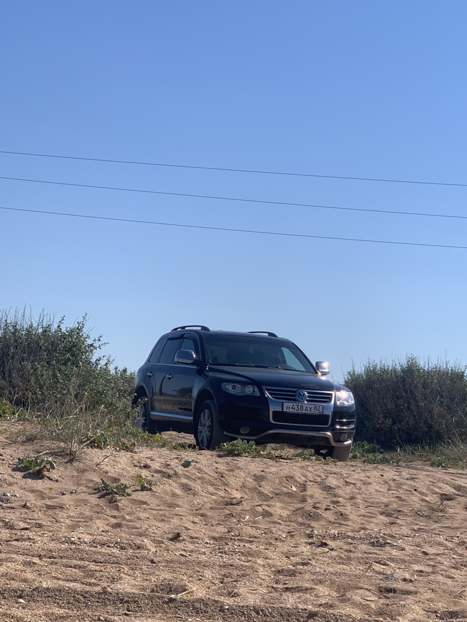 Резонирующий звук мотора — Volkswagen Touareg (1G), 3 л, 2007 года ...