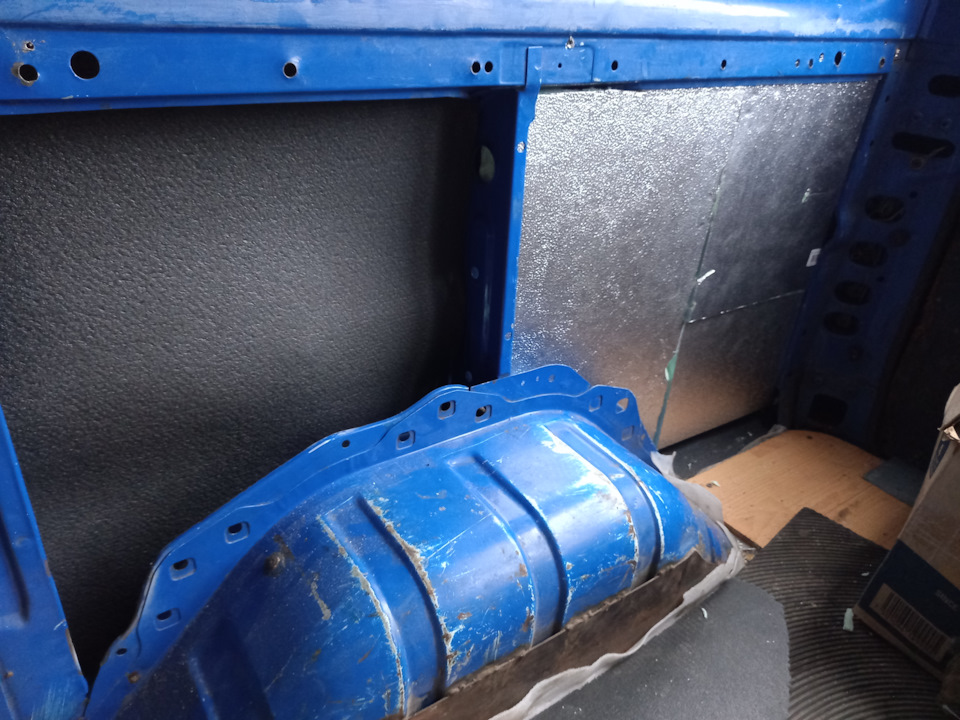 Утепление фургона — Ford Transit (5G), 2 л., 1994 года | тюнинг | DRIVE2