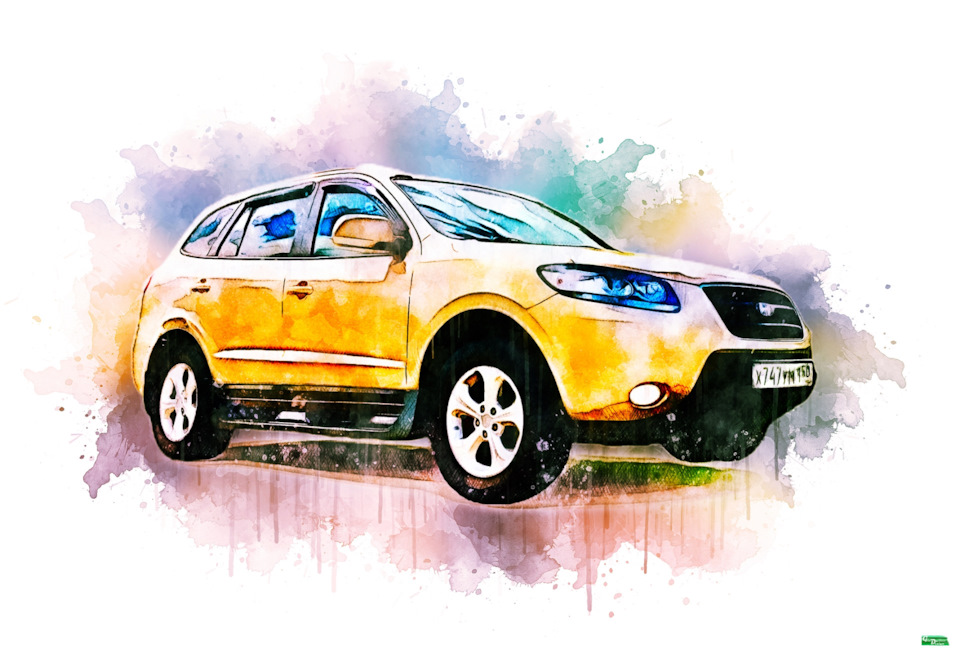Photo from the logbook Hyundai Santa Fe (2G)