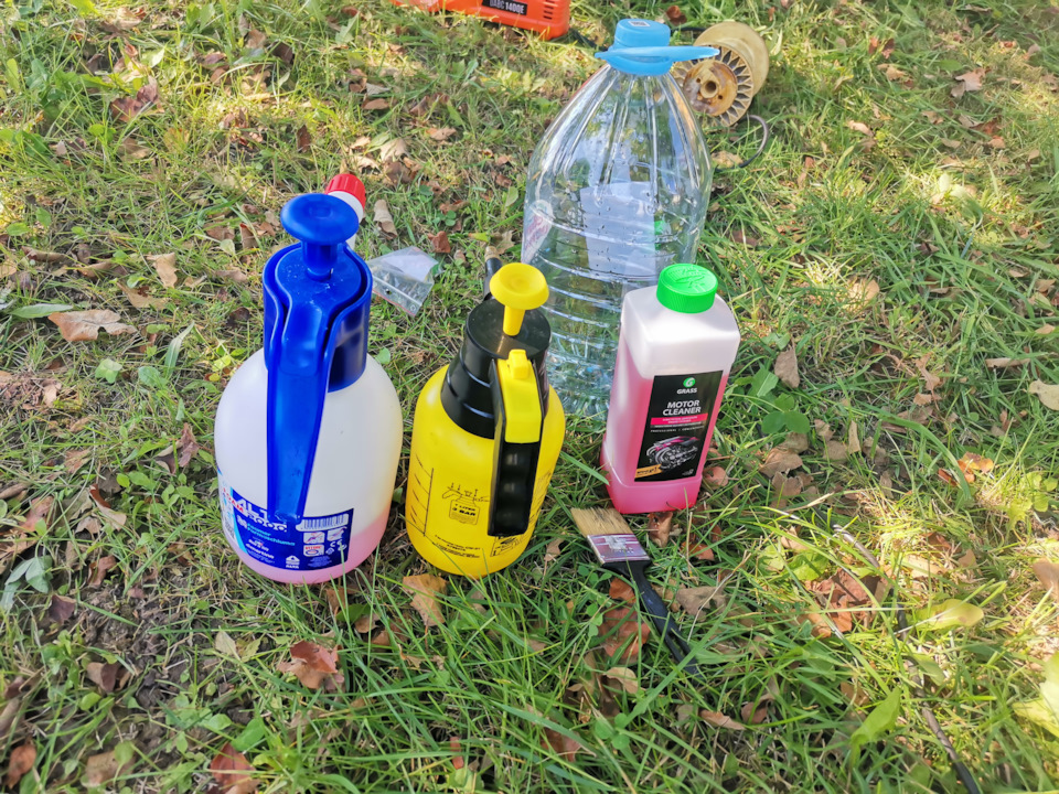 Очиститель двигателя Grass Motor Cleaner — Renault Megane III, 1,6 л ...