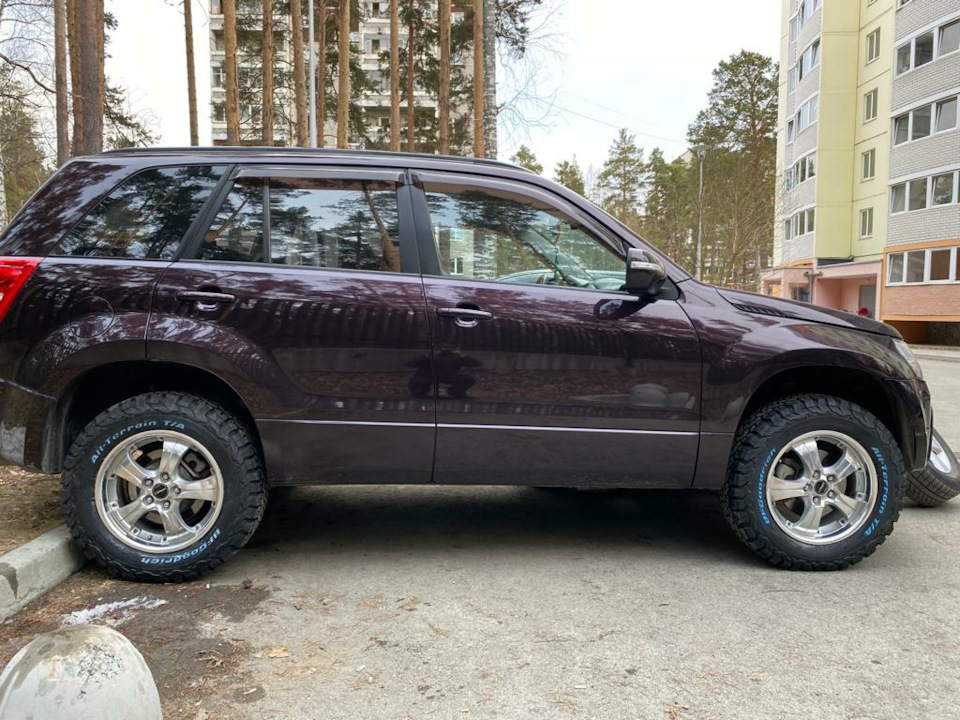 Смена резины, первые впечатления — Suzuki Grand Vitara (2G), 2,4 л ...