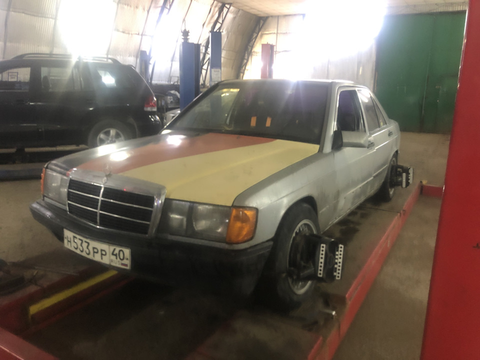 Mercedes W Сход-развал в Москве - Wilgood