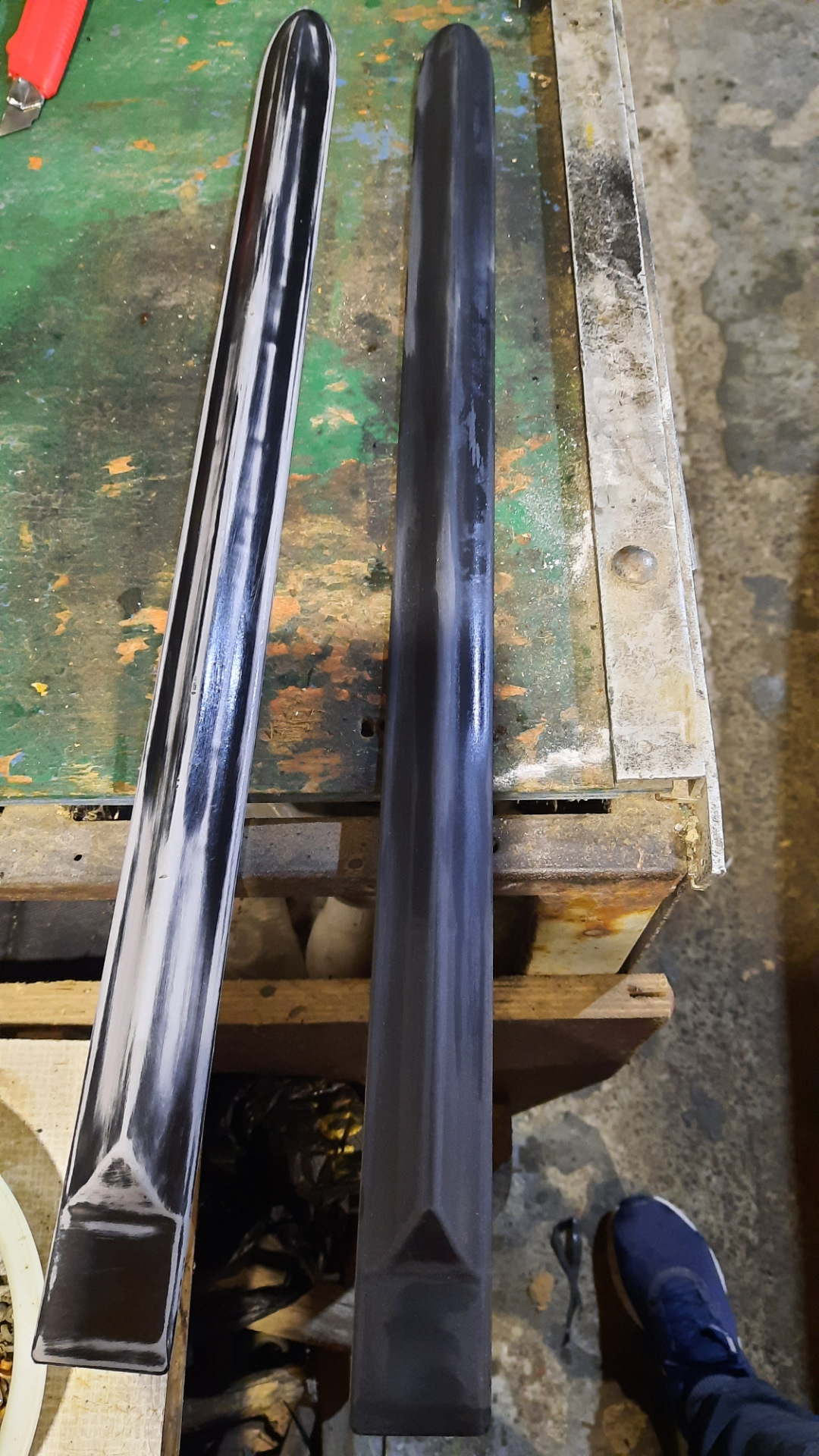 Замена молдинга двери и покраска — Hyundai Accent (2G), 1,5 л, 2005 ...