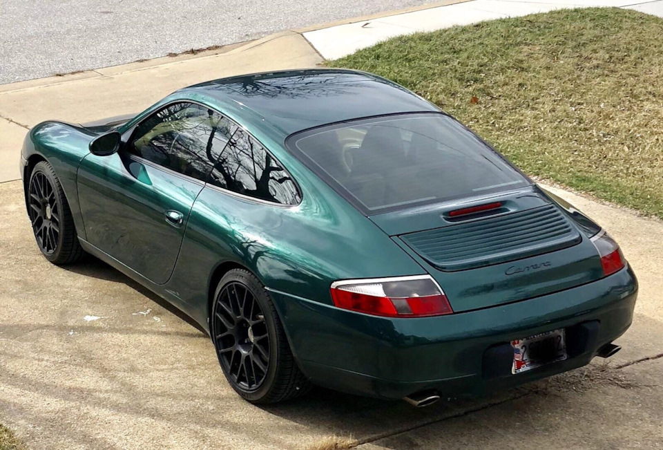 Покраска с заменой цвета - Porsche 911, 3.4 л., 1999 года на