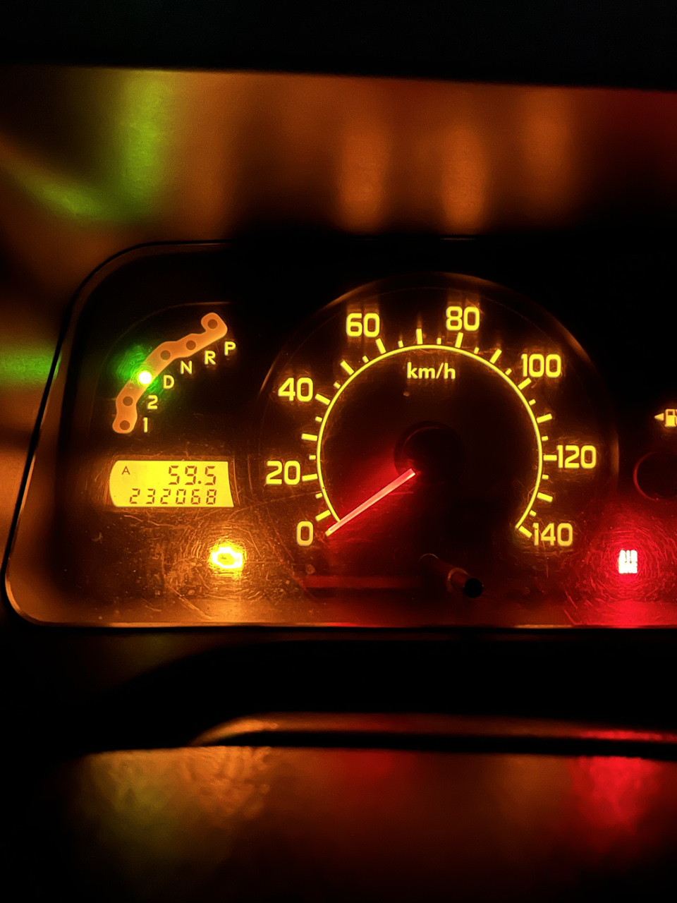 Пробег — Subaru Sambar (6G)