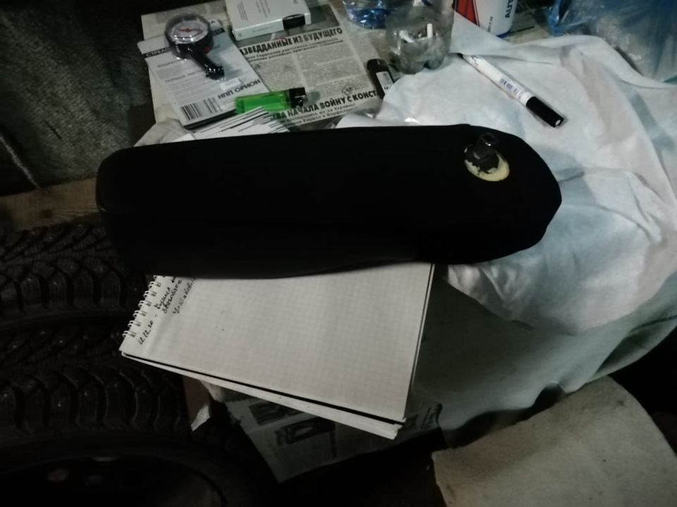 Подлокотник Весты. — Lada Vesta (1G), 1,6 л, 2016 года | другое | DRIVE2