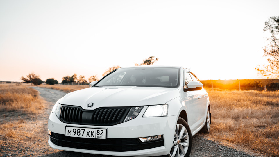 Skoda Octavia Снежный Барс