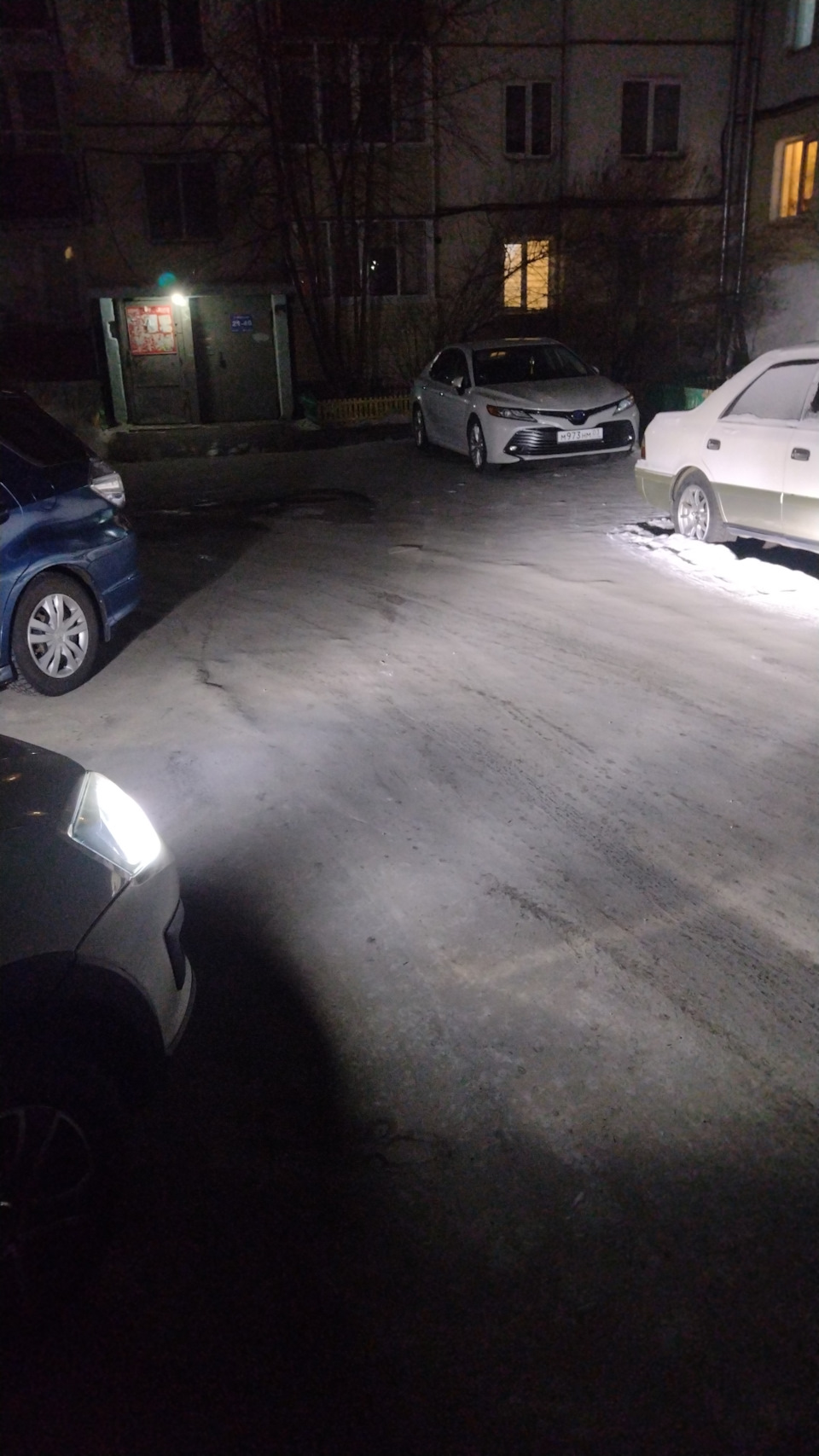 Замена ламп ближнего света на диодные — Lada Kalina Cross, 1,6 л, 2017 ...