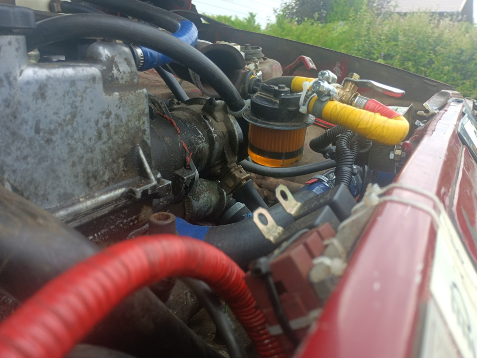 Топливный фильтр, дубль пять. Пост недоумения. — Lada Ока 11113, 0,8 л ...