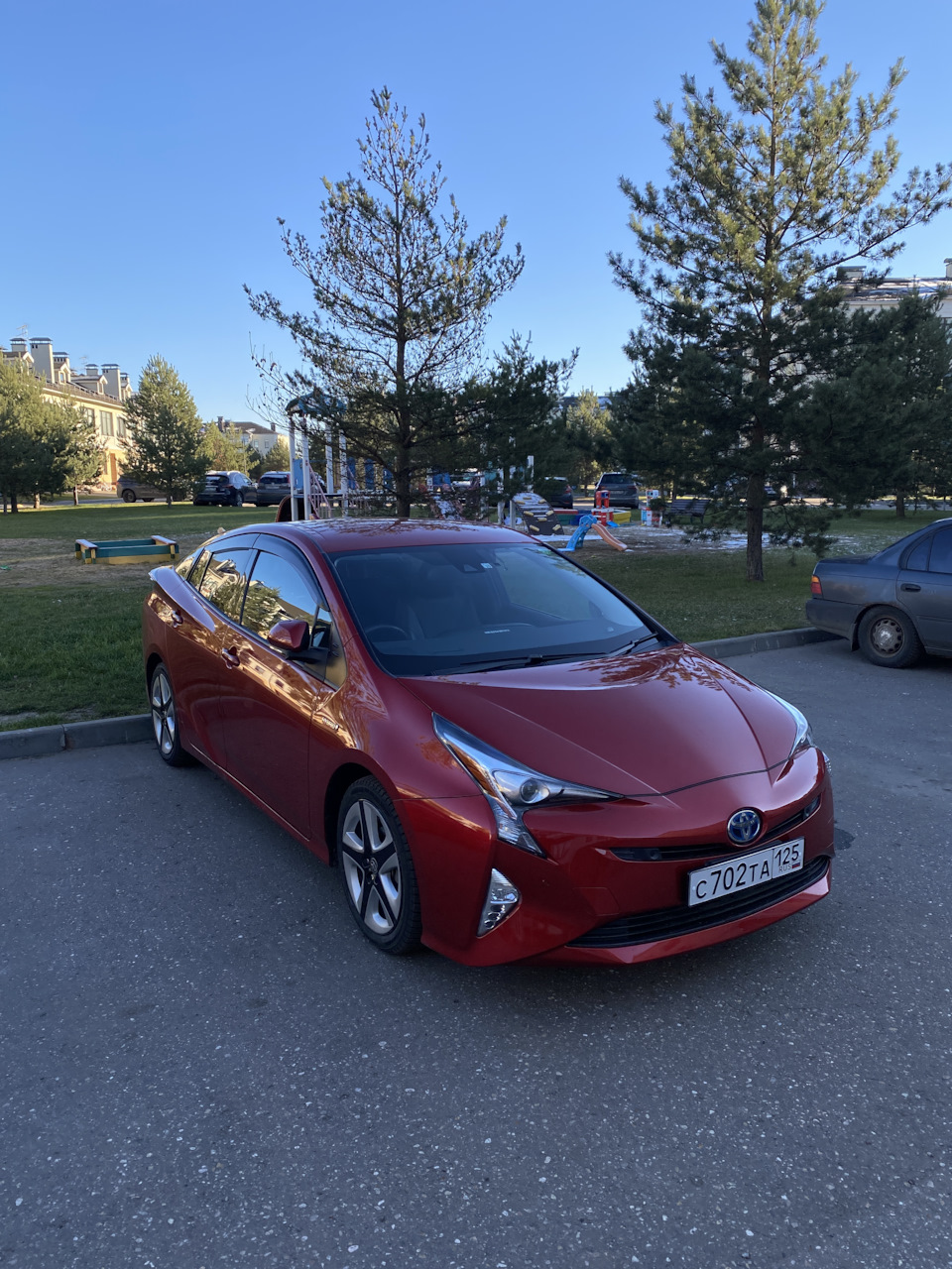 Первая встреча и первые впечатления — Toyota Prius (50), 1,8 л, 2016 года |  наблюдение | DRIVE2