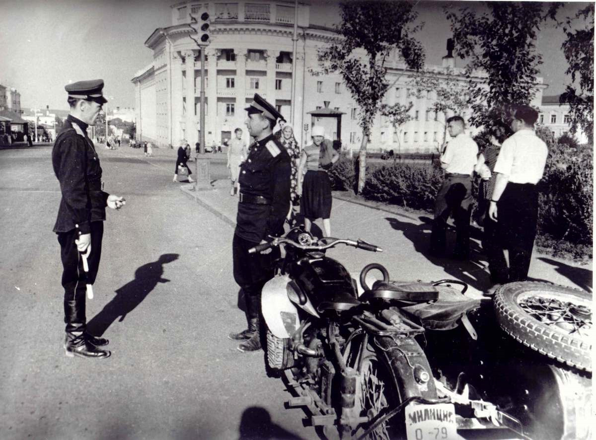 Милиция Москва 1960