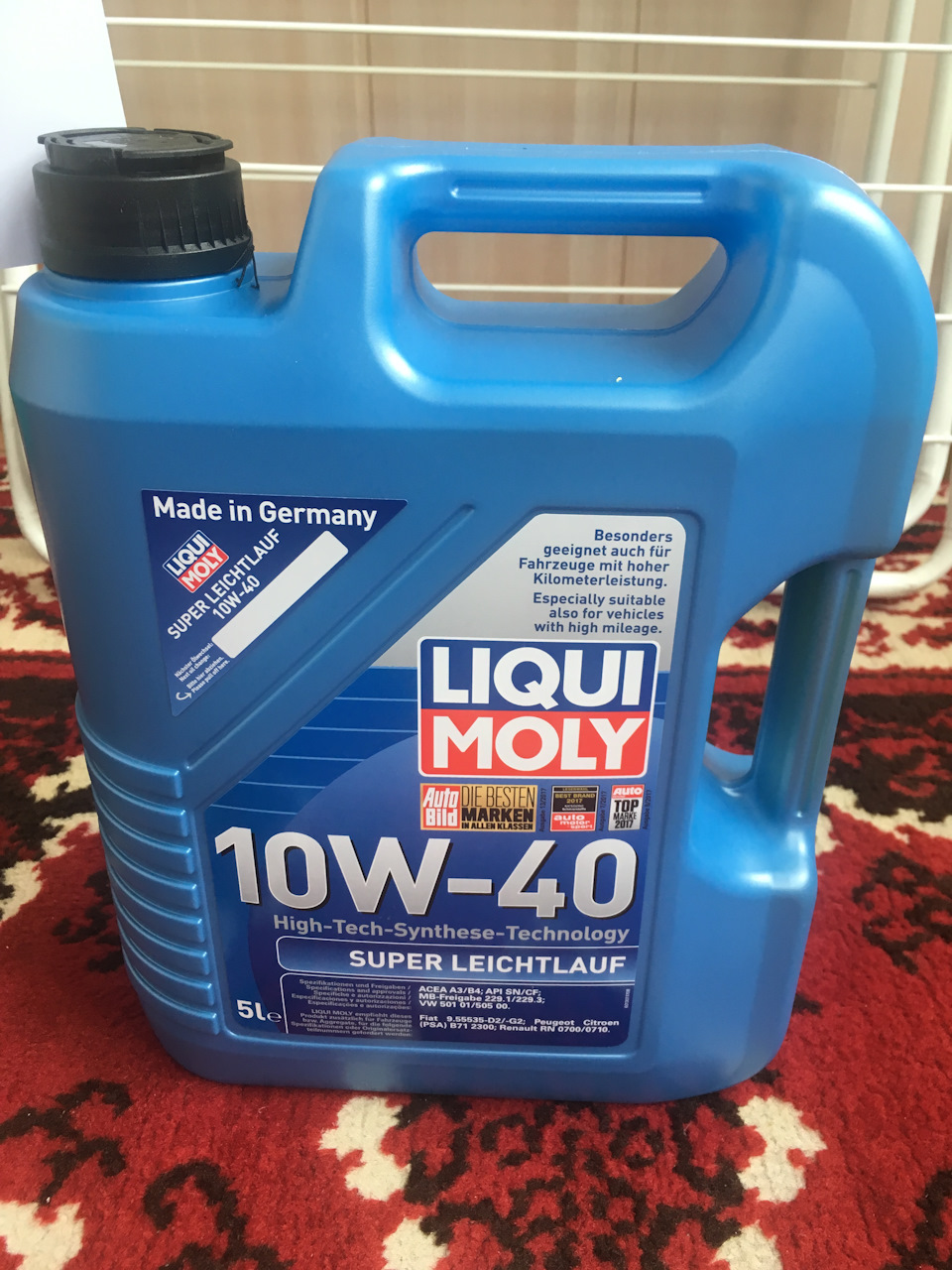 Liqui Moly 10W40 — Audi 100 (C4)