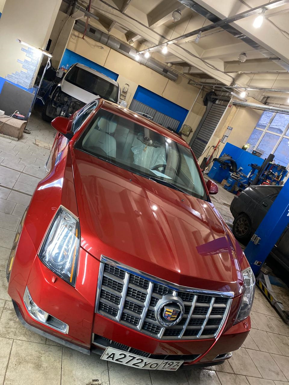 Продолжаем сматывать пробег) КУЗОВ ч2 — Cadillac CTS (2G), 3,6 л, 2009 ...