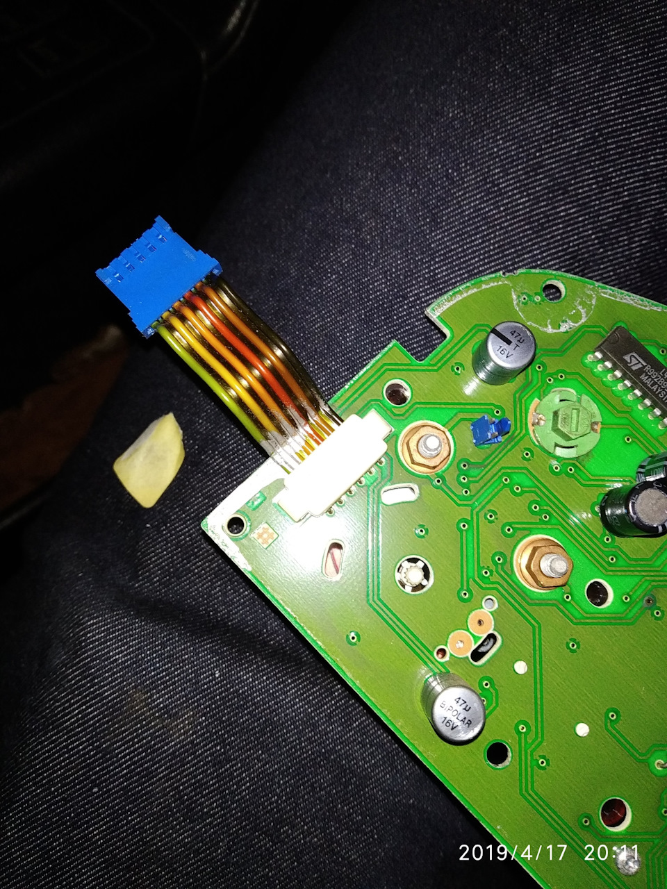 Переделка щитка приборов с короткого на полную. — Audi A6 (C4), 2,6 л ...