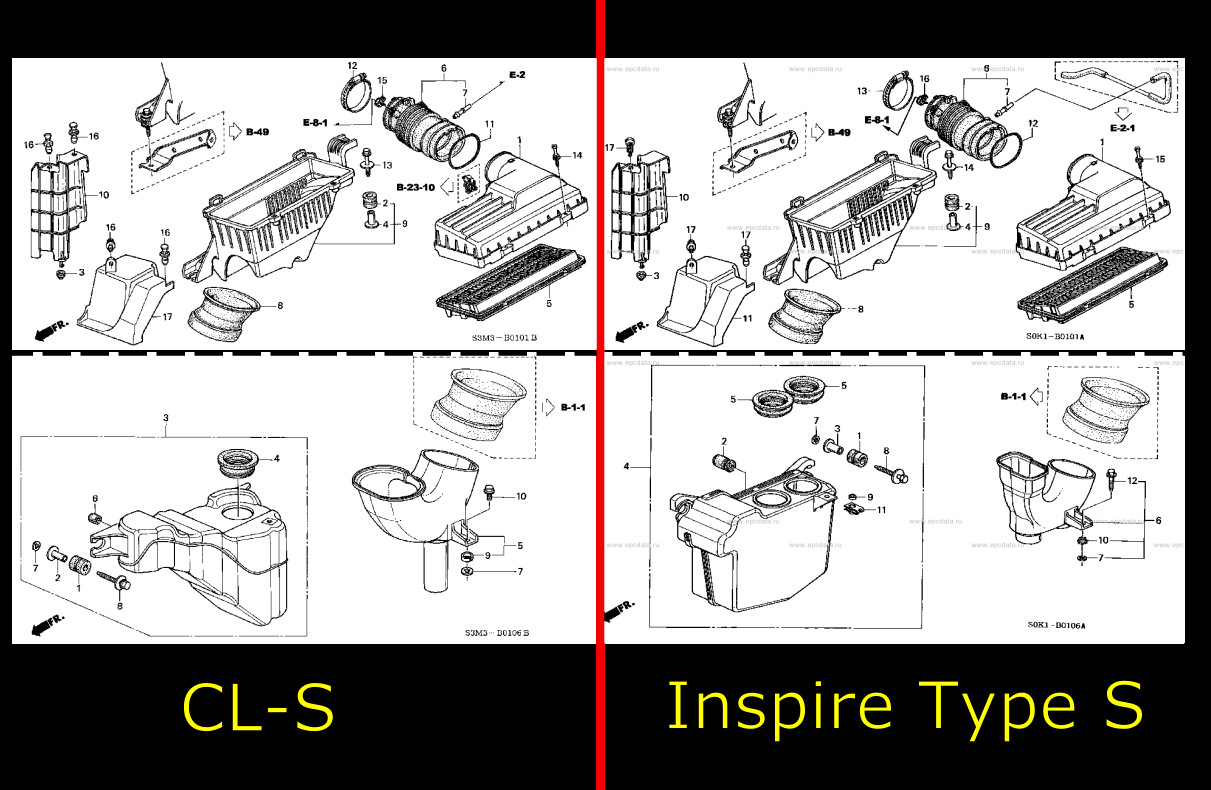 Схема корпуса воздушного фильтра. Воздушный фильтр Honda inspire 2004 3.0. Короб воздушного фильтра Honda. Гофра воздушного фильтра Хонда Инспаер 1997 года. Короб воздушного фильтра Honda FRV.