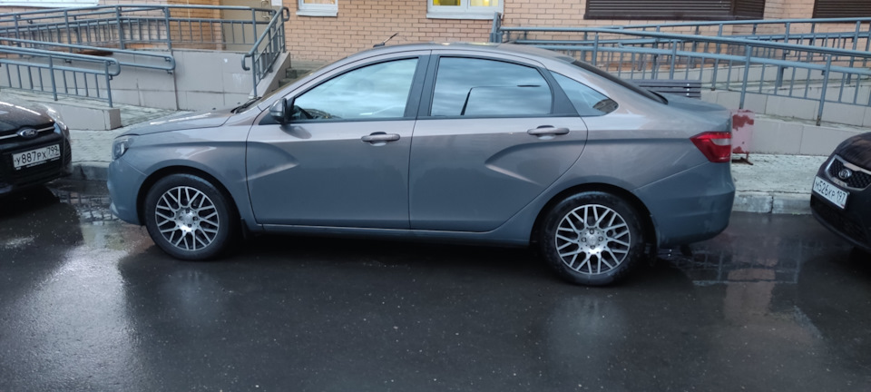 Eibach — 30, рулевая рейка и ещё куча всего — Lada Vesta (1G), 1,8 л ...