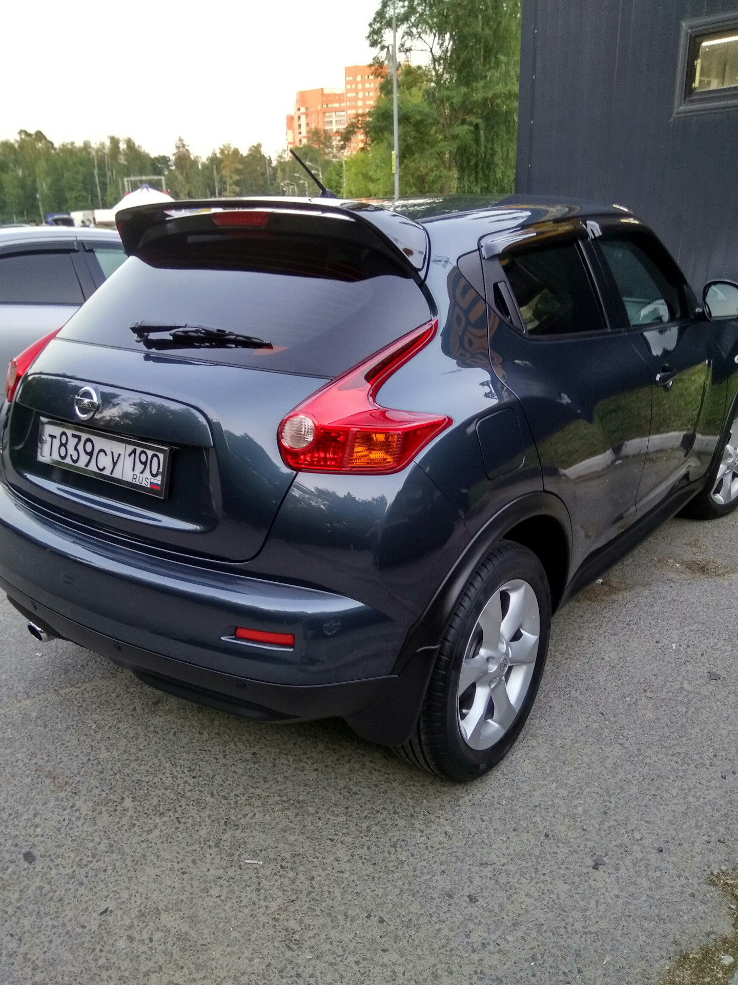 Спойлер Nissan Juke