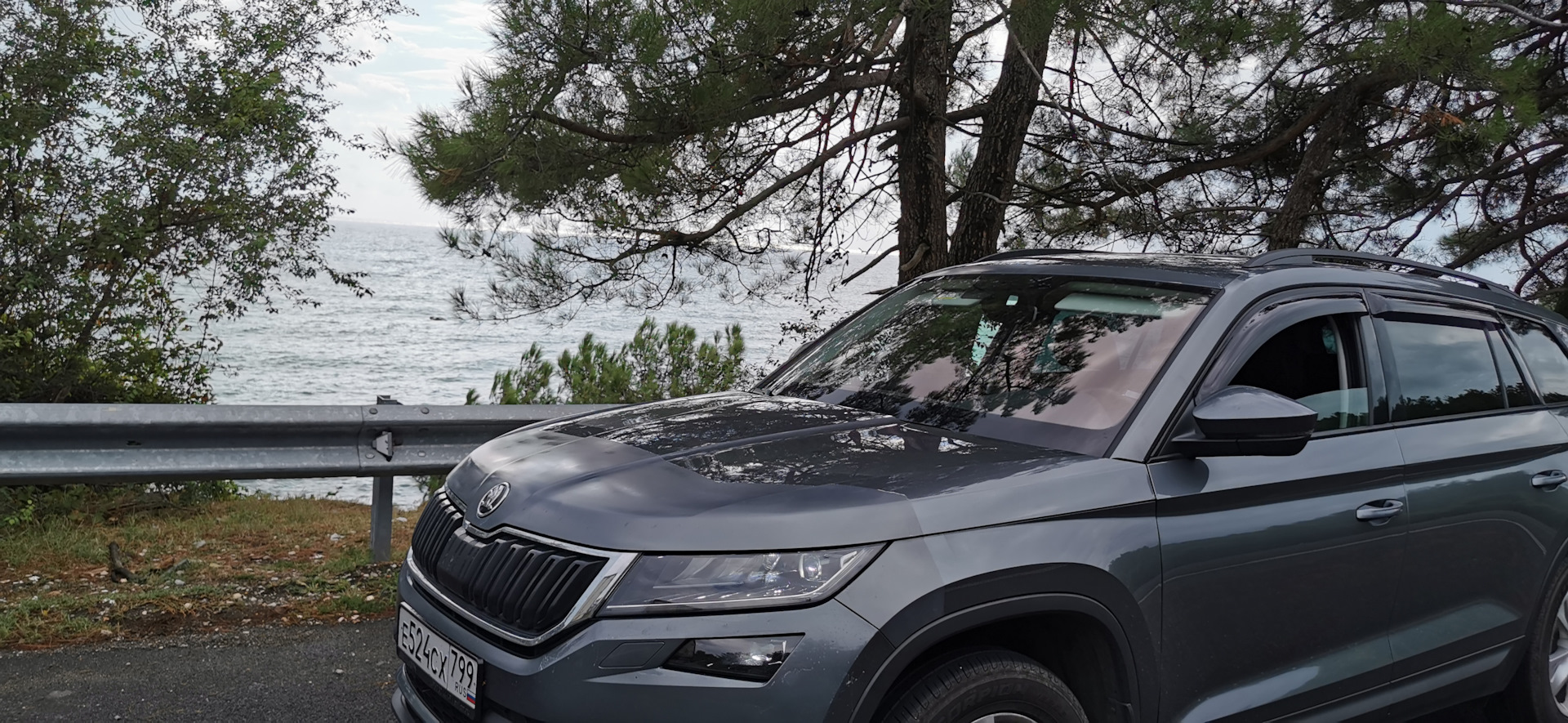 Поездка в СОЧИ п.Лазаревское — Skoda Kodiaq, 2 л, 2018 года | путешествие |  DRIVE2