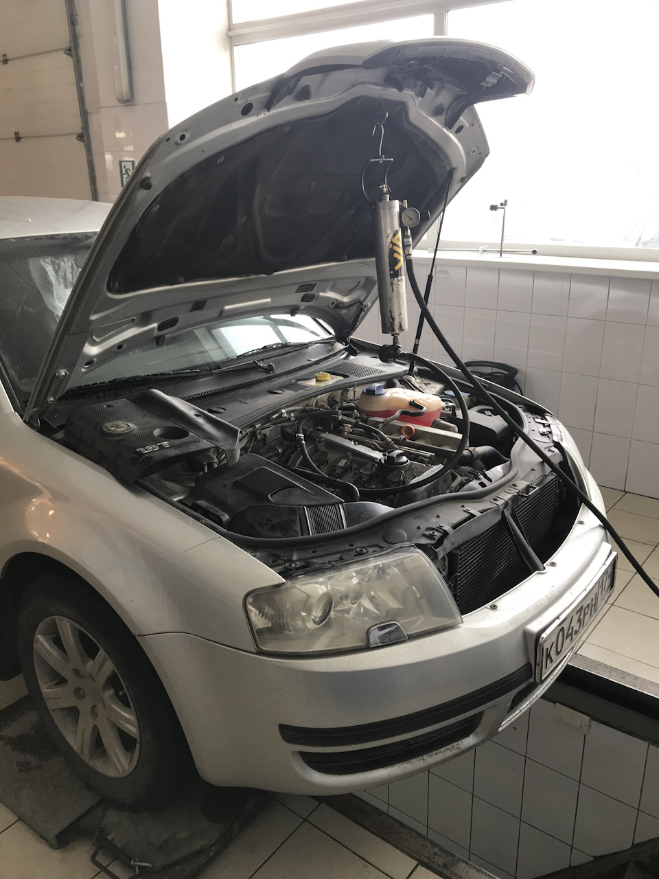 Приезд машины на промывку форсунок, и отзыв после работы — Skoda Superb  Mk1, 1,8 л, 2007 года | визит на сервис | DRIVE2