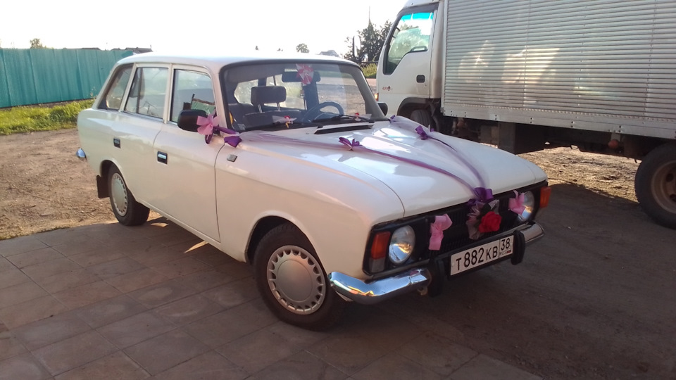 Свадебная машинка))) — ИЖ 21251, 1,5 л, 1990 года | фотография | DRIVE2