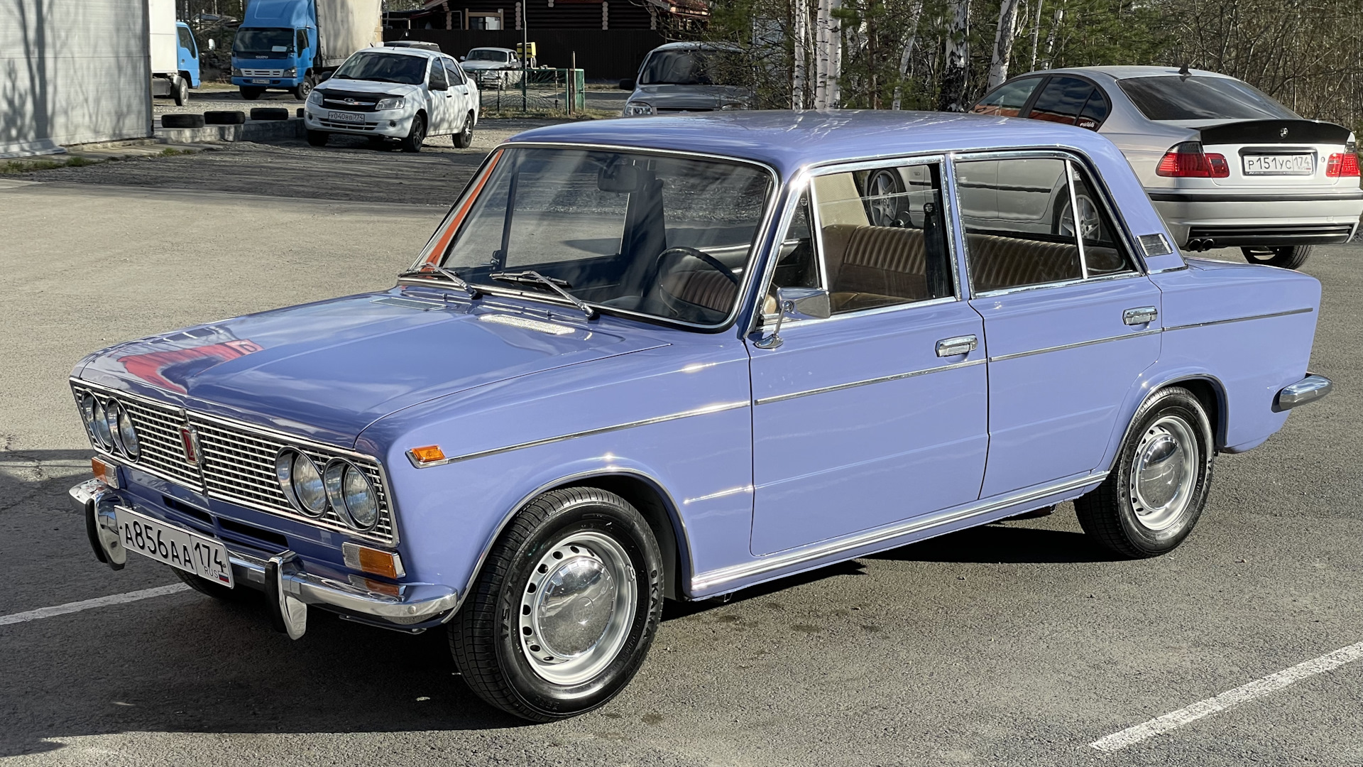 Lada 2103 1.5 бензиновый 1975 | Фиолетовый-430 на DRIVE2