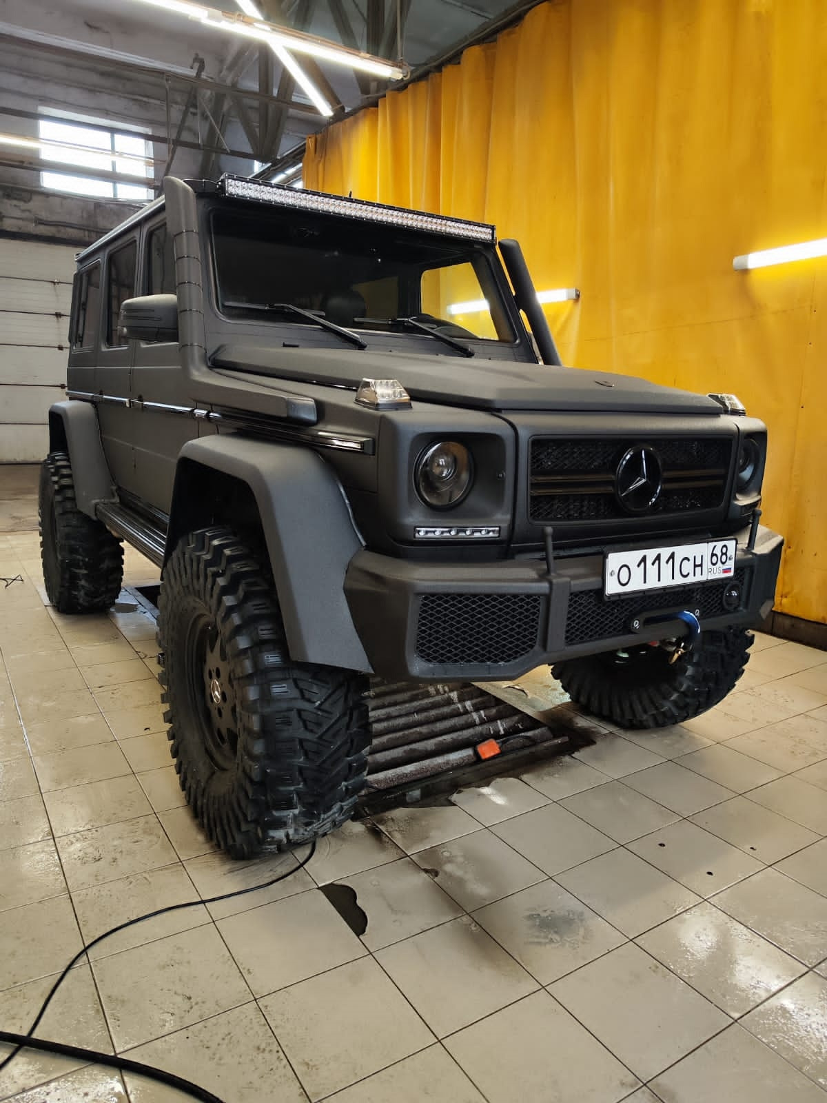 Портальные мосты в гелик. сделали из G55amg, лучше чем Гелик в квадрате)  ч.2 — DRIVE2