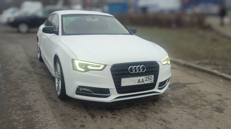 Audi A5 Sportback Weiß