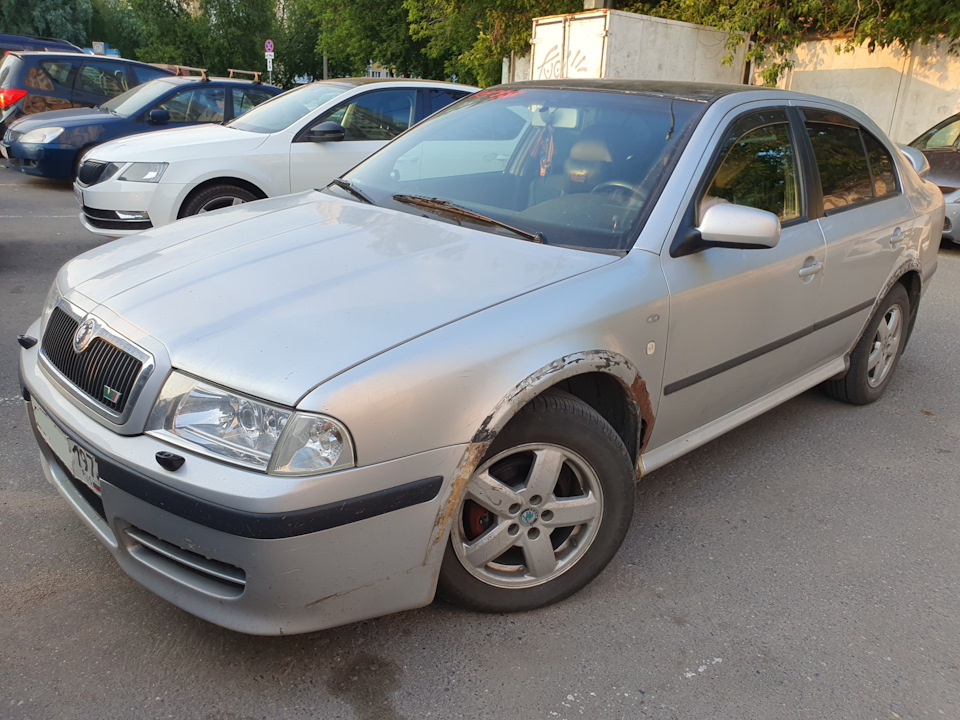 Полный перекрас автомобиля ч.1 — Skoda Octavia Mk1, 1,6 л., 2003 года ...