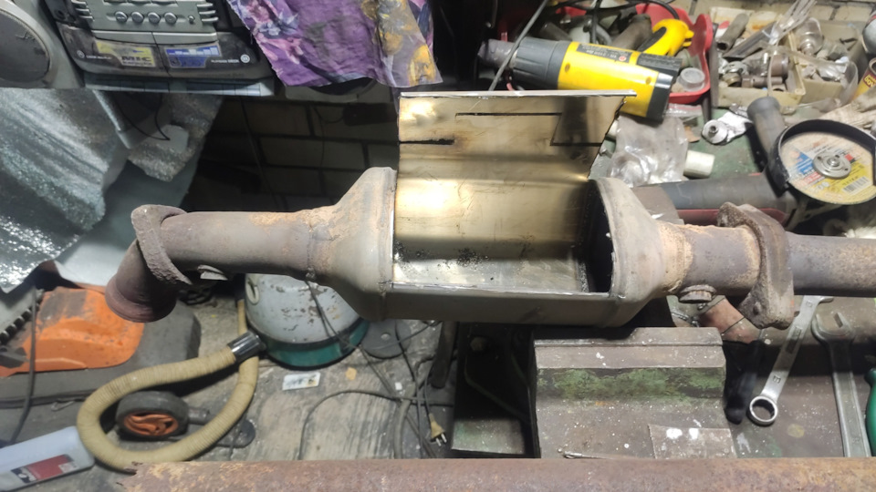 Удаление катализатора. — ТагАЗ Road Partner, 2,3 л, 2010 года | своими ...