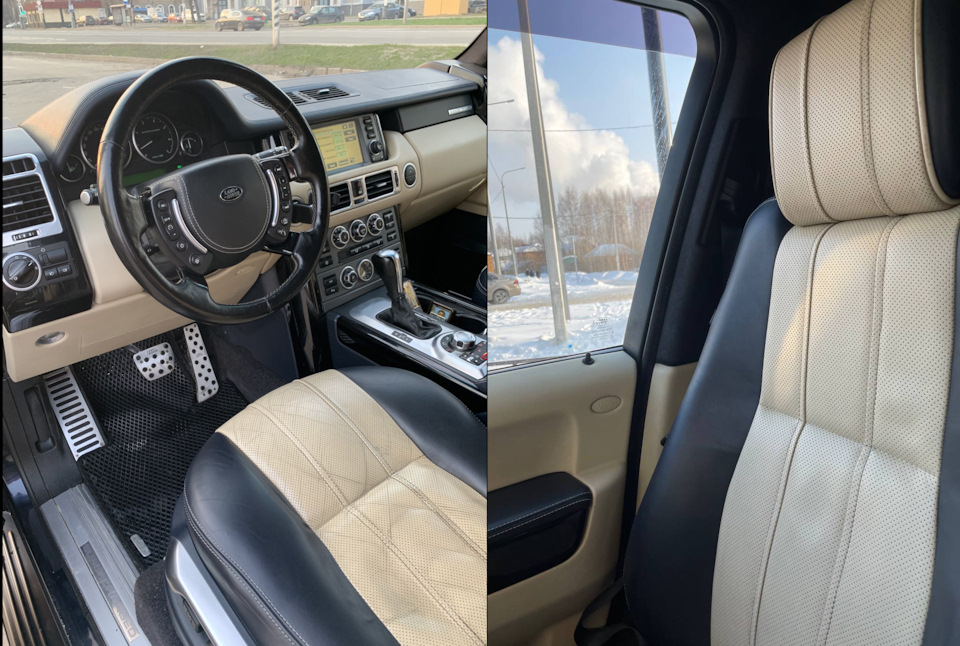 Тетя Ася приехала! Химчистим! — Land Rover Range Rover (3G), 4,2 л ...