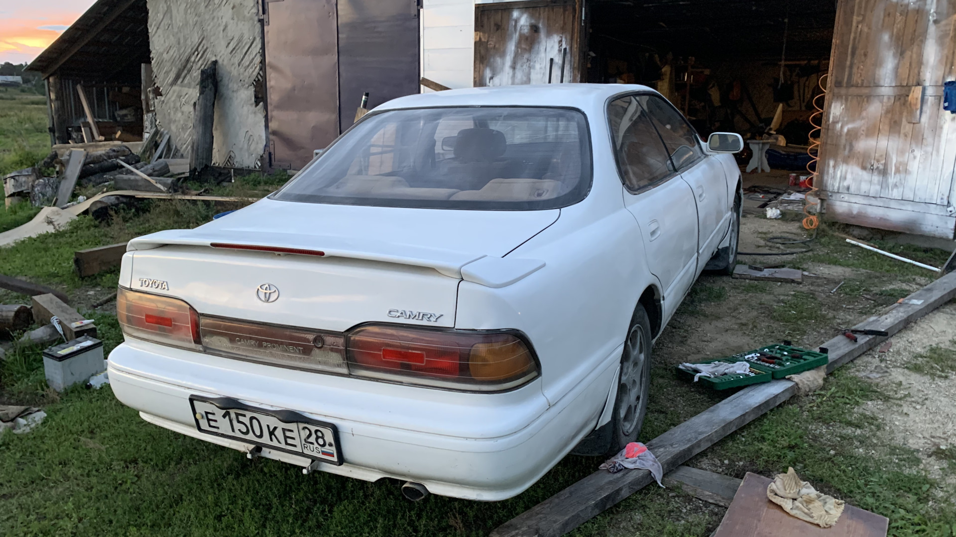 Toyota Camry Prominent (V30) 2.0 бензиновый 1992 | Машина Сатаны на DRIVE2