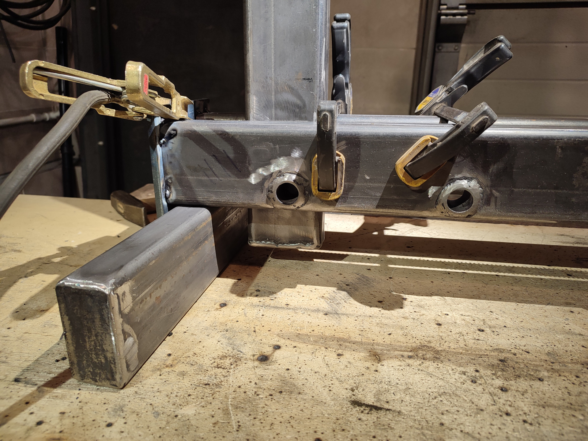 Автоподъемник в гараж (процесс изготовления) — Suzuki Hustler (2G), 0,7 ...