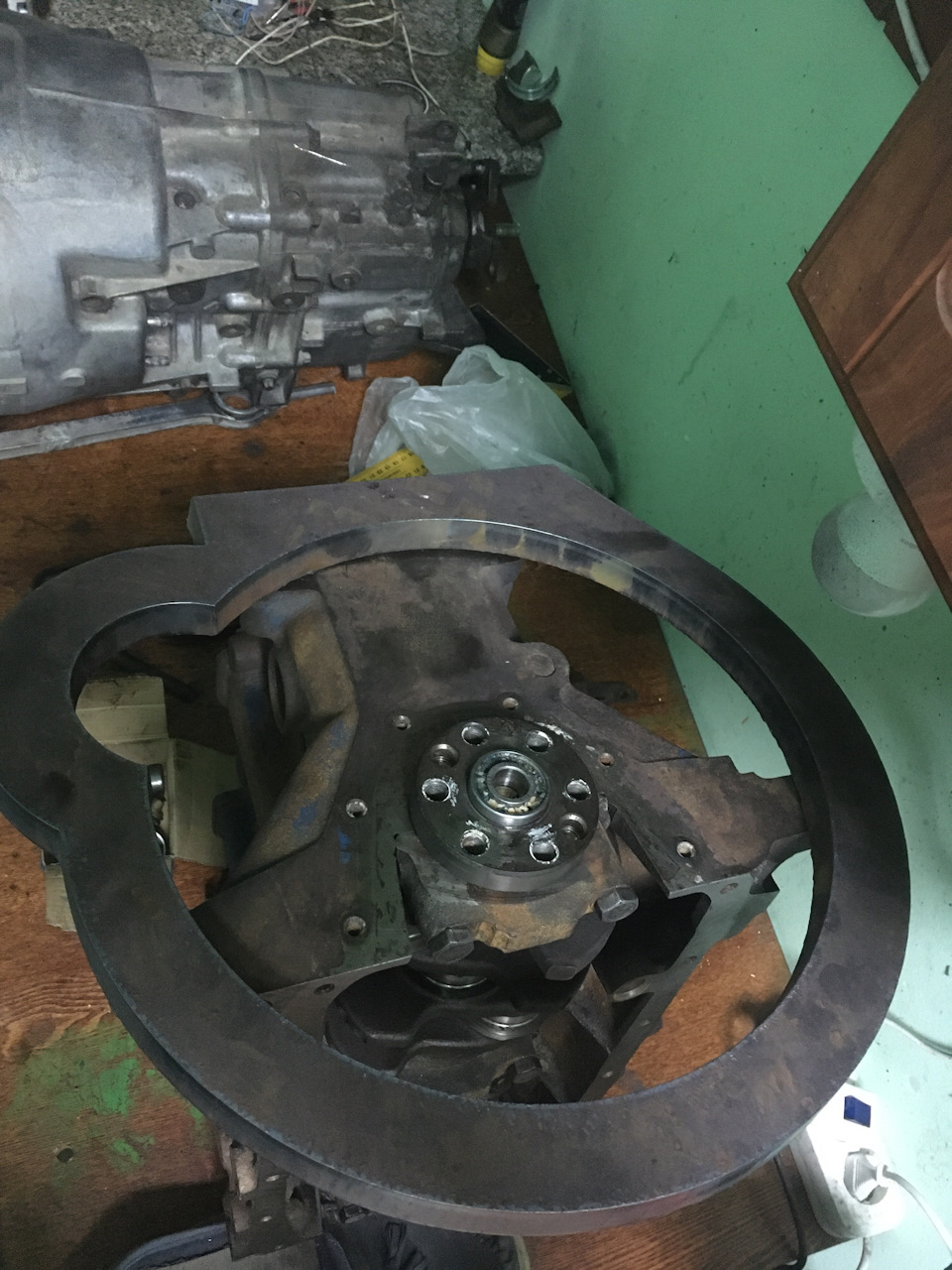 Установка кпп бмв в турбо жигули ч.2 — Lada 21063, 1,6 л, 1988 года ...