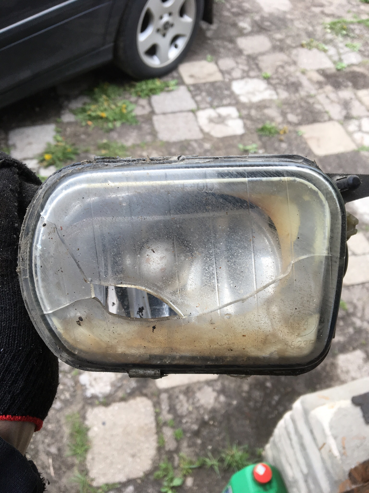 Вторая жизнь противотуманок! — Mercedes-Benz C-Class (W203), 2,2 л ...