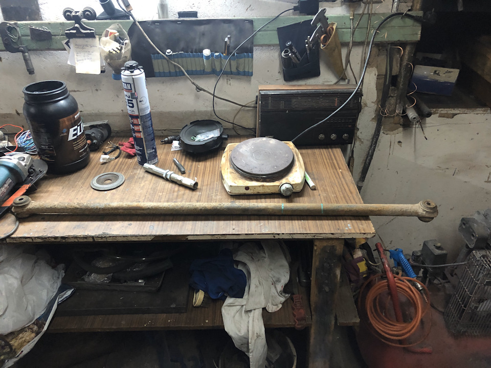 Регулируемая поперечная тяга и заваренный редуктор — Lada 2105, 1,3 л ...