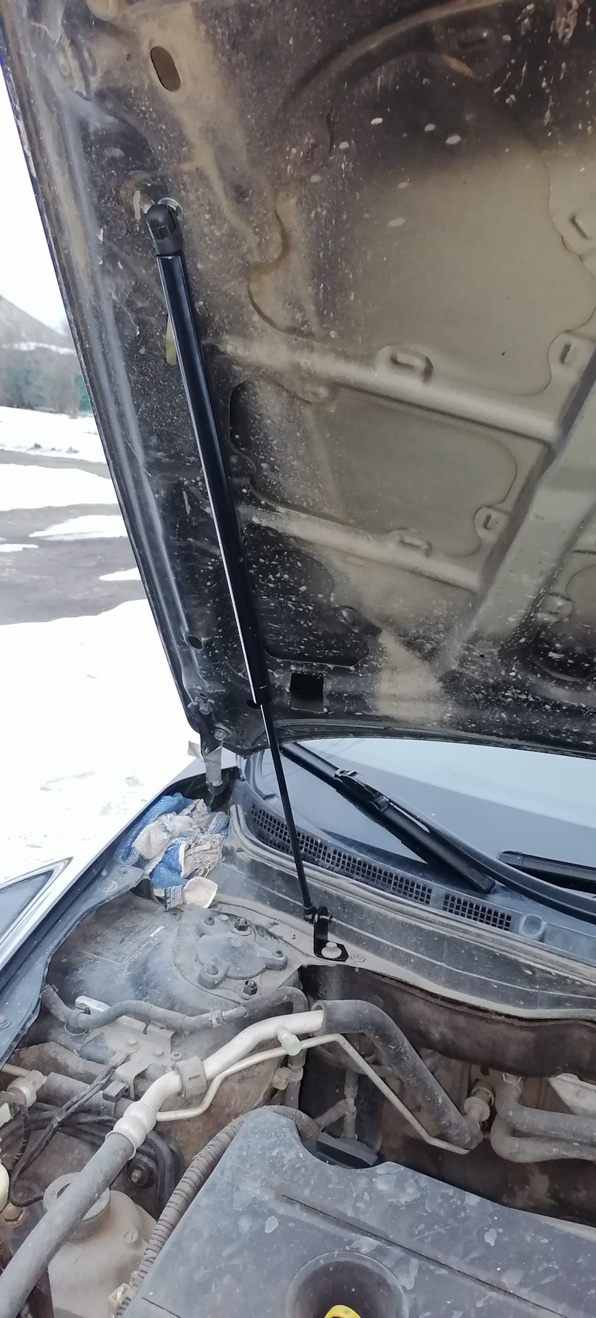 Газовые упоры (амортизаторы) капота для Mazda 6 GH — Mazda 6 (2G) GH, 2 ...